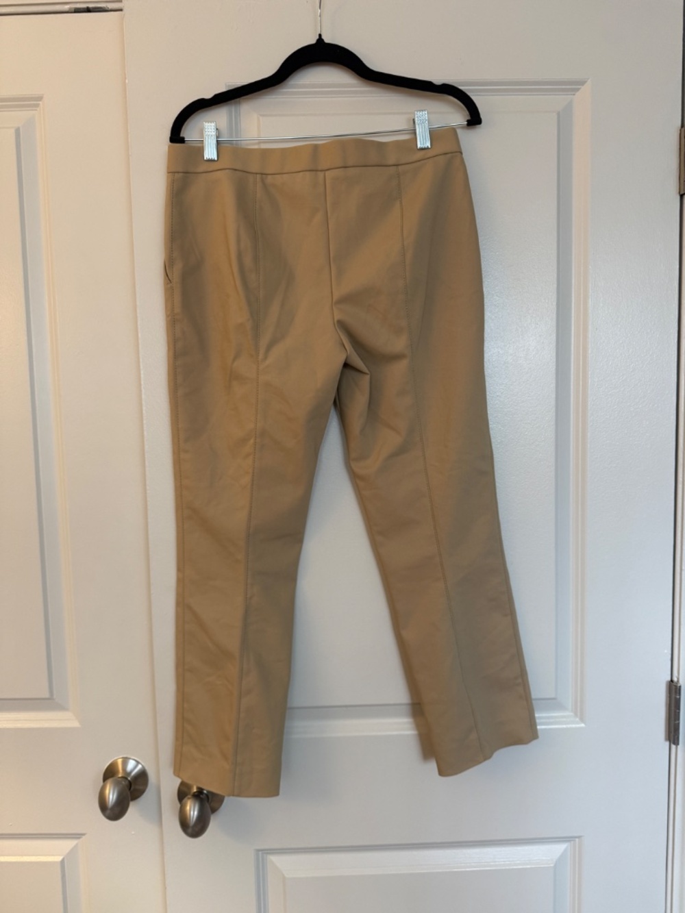 The Row Tan Tailored Trousers Size 6 Made in USA Minimalist Luxury - Picture 3 of 7